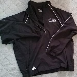 Vtg Adidas 1/4 zip climacool pullover jacket